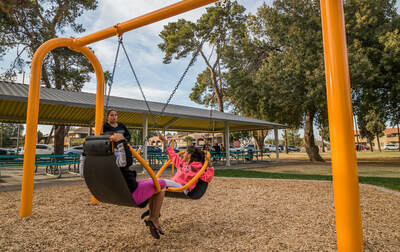 Picture of friendship swing