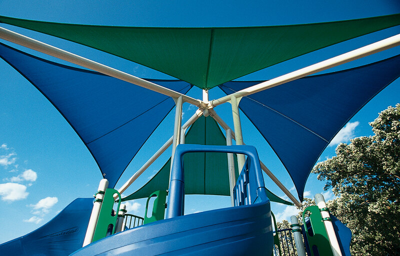 Fabric shade structures photo
