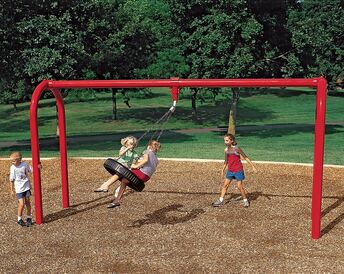 Picture of arch tire swing